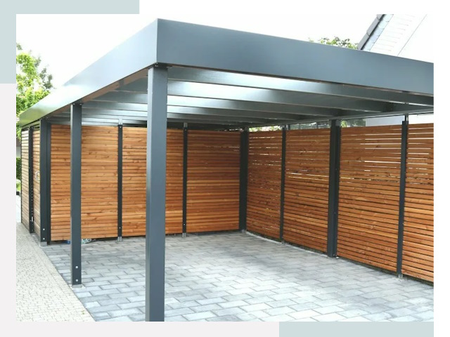 Навесы для парковки в Рязани