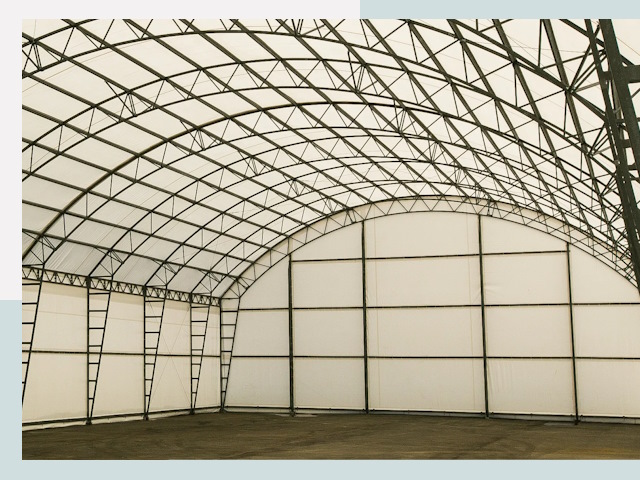 Арочные ангары от 616 руб. в Рязань и Рязанская область