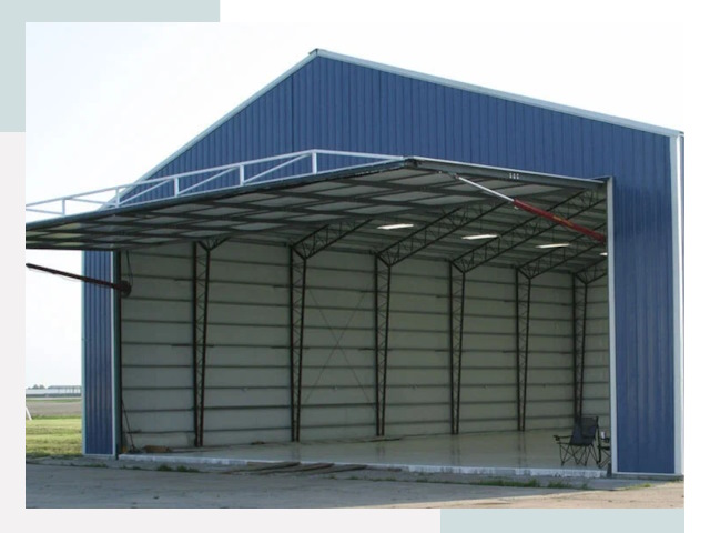 Прямо стенные ангары в Рязани