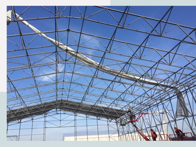 Шатровые ангары от 616 руб. в Рязани и Рязанской области