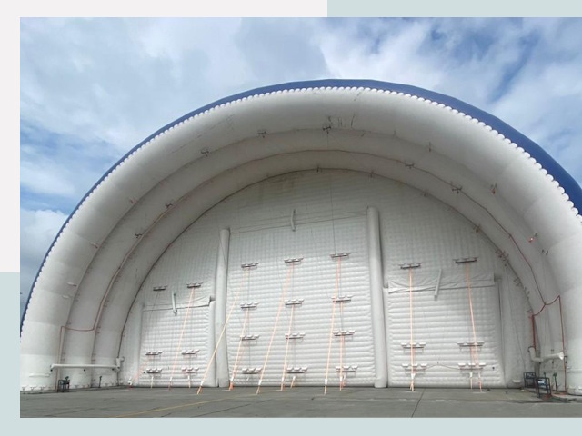 Пневмокаркасные ангары от СтальСтрой-Рзн по цене от 616 руб.