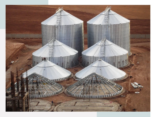 Строительство зерновых силосов в Рязани