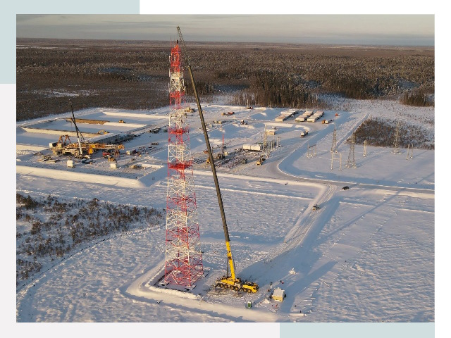 Мачты связи в Рязани