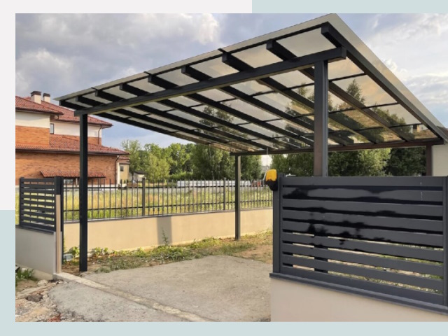 Металлические навесы в Рязань от 616 руб. за м²