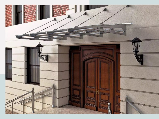 Металлические козырьки от 616 руб. в Рязани