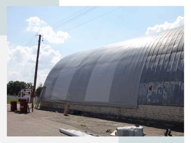 Ремонт ангаров в Рязани