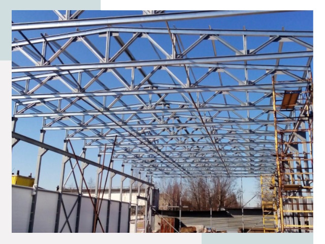 Металлокаркасы для складов в Рязани