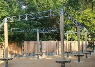 Терраса из металлоконструкций под ключ, проектирование, изготовление и монтаж от СтальСтрой-Рзн